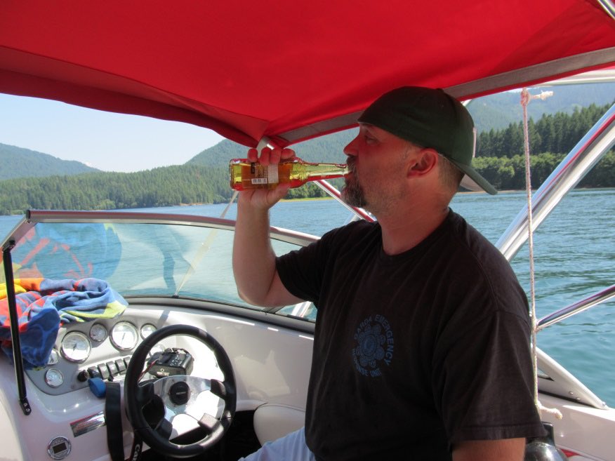 Me turning up “Gasolina” on the Bluetooth speaker while Tokyo drifting a supertanker