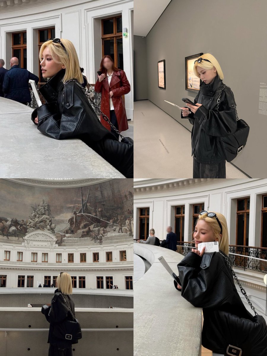 yeji_midzyfury's tweet photo. POV YOU HAVE AN ART MUSEUM DATE WITH HWANG YEJI IN PARIS !!!!! https://t.co/oqyE2kKNce