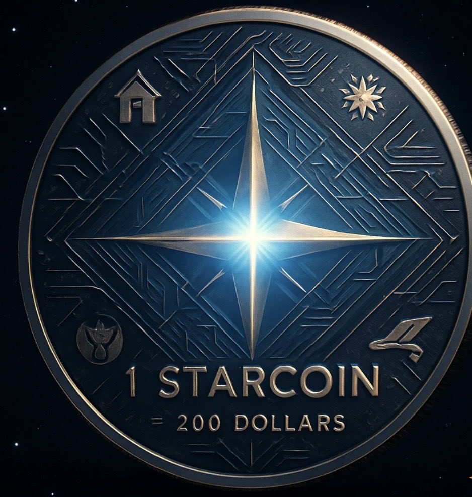 1STARCOIN's tweet photo. The ⭐ One Star Coin 🪙

A mysterious coin that appears when you least expect it. Some say it’s a reward for effort, others say it’s the universe’s way of trolling you after hours of work.
Shiny. Small. Legendary in its own strange way. #CryptoTrading #crypto https://t.co/4bHGDhTEdl