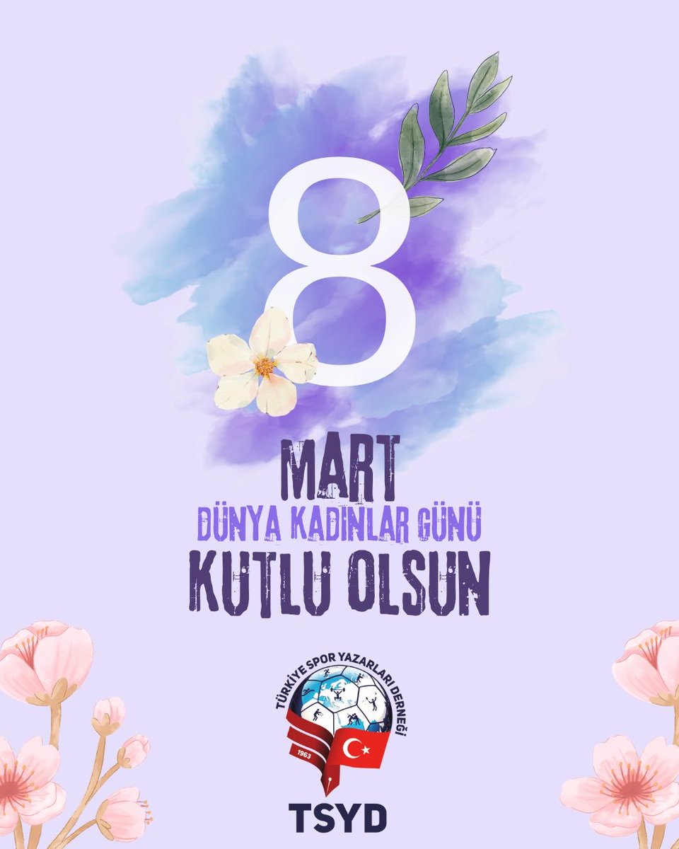 TSYD1963's tweet photo. Sporda, medyada, tribünde ve hayatın her alanında iz bırakan tüm kadınların 8 Mart Dünya Kadınlar Günü kutlu olsun. https://t.co/4DAslPneZ8