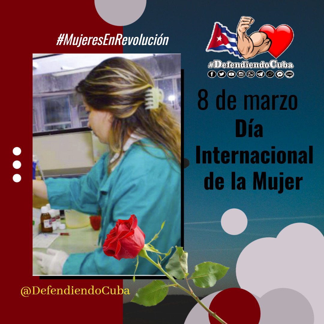 🌻Flor para amar, estrella para mirar, coraza para resistir🌻

✨ #MujeresEnRevolución✨
#DefendiendoCuba🇨🇺💪❤️