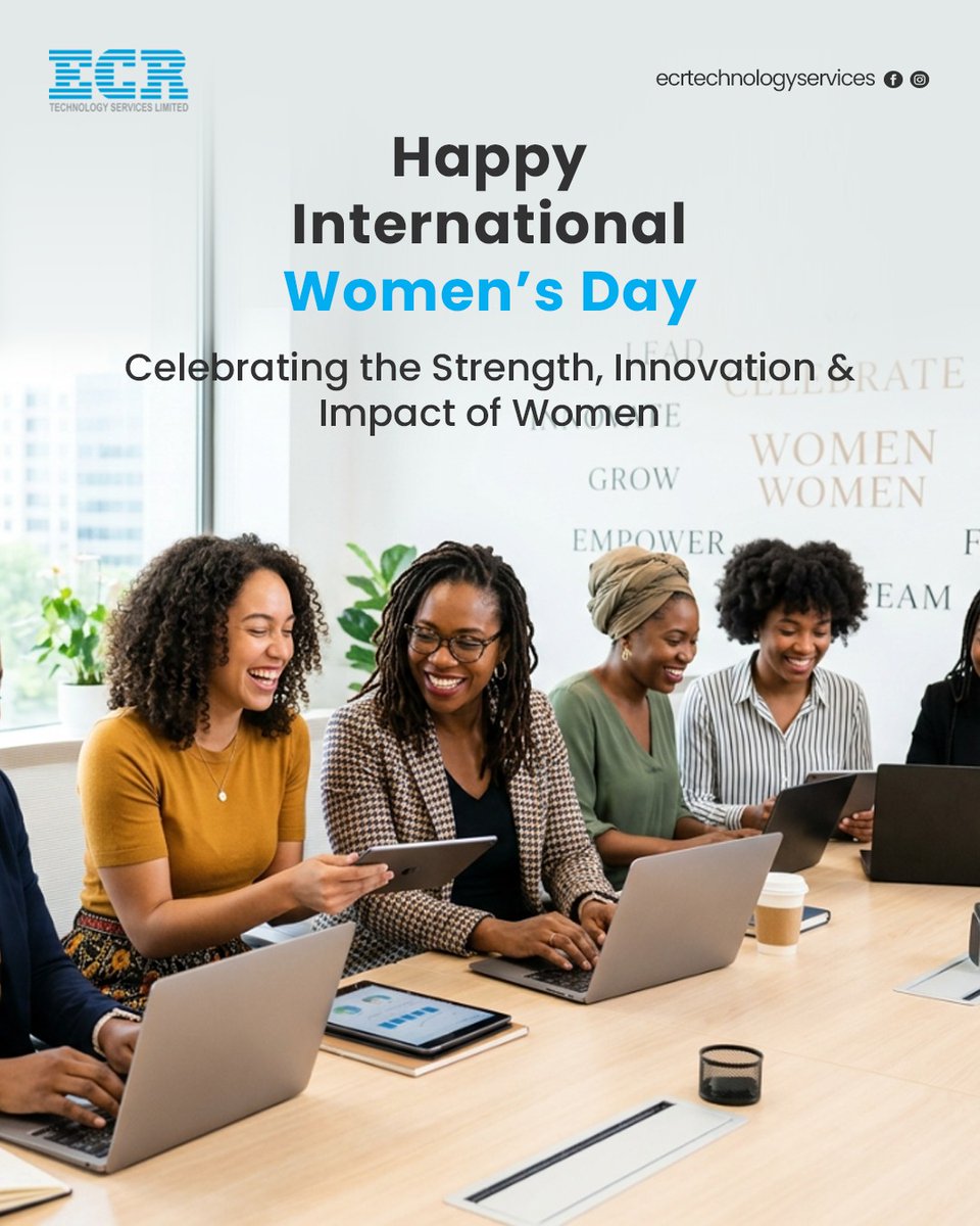 ECRTechServices's tweet photo. This International Women’s Day, we celebrate the women who dare to learn new skills, take bold steps, challenge stereotypes, and step confidently into spaces that once felt unreachable.

#InternationalWomensDay #WomenInTech #WomenWhoLead #DigitalInnovation https://t.co/qwC8fXRmpg