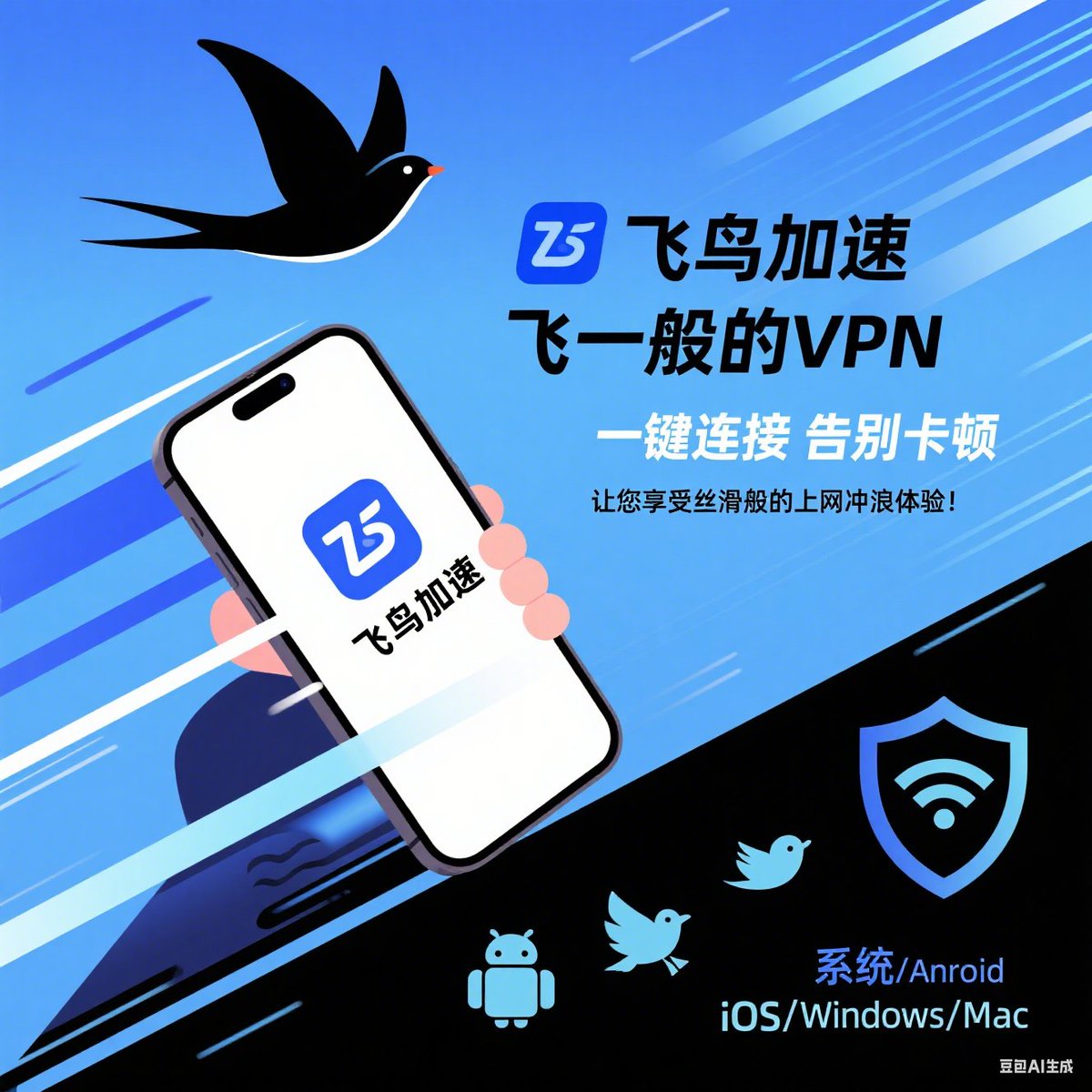 飞鸟VPN 加速器 小火箭 机场 节点 科学上网 翻墙 tweet media