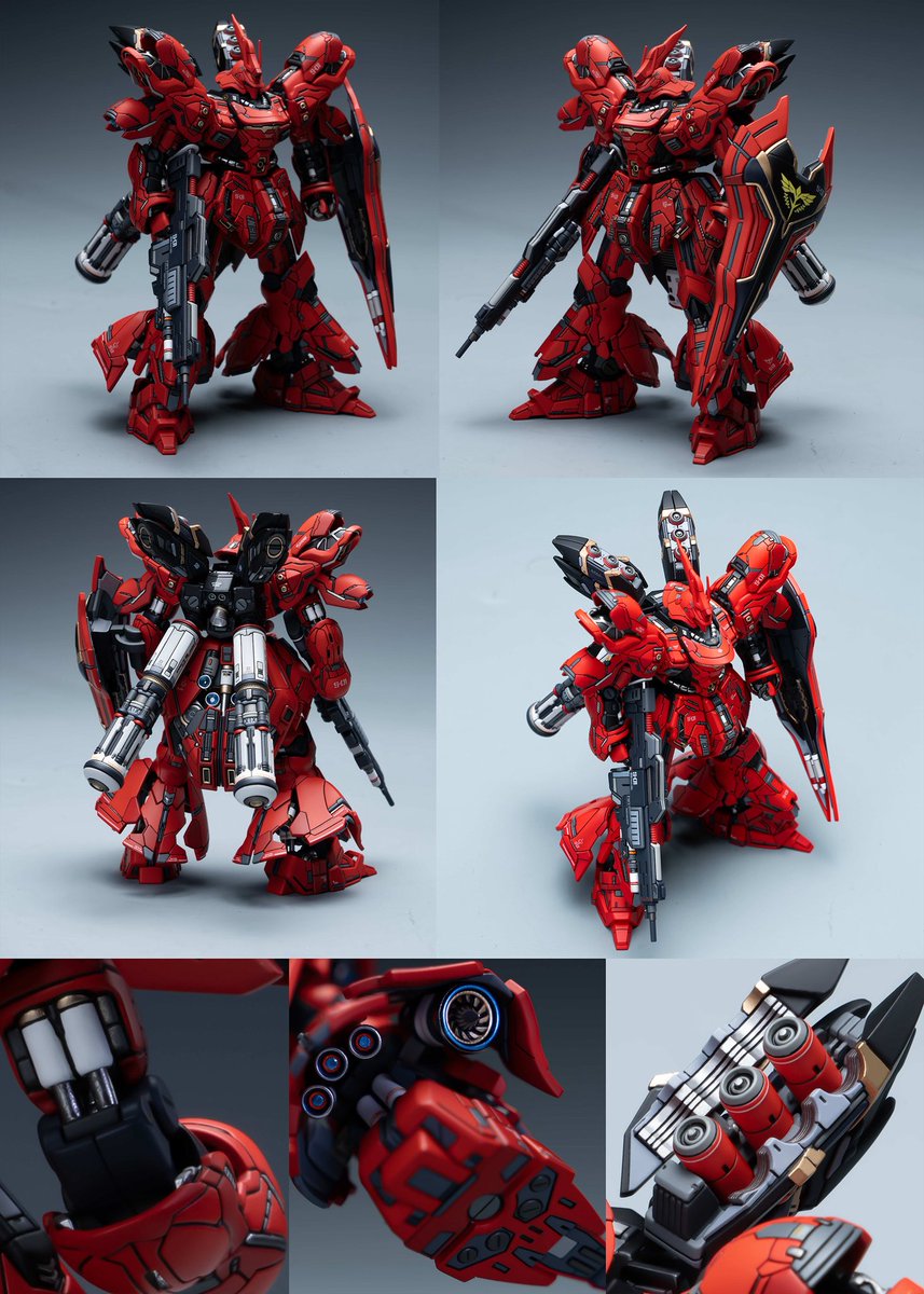 カンザシセット artifact size 1/300 Sazabi Fully Articulated Full Garage Kit