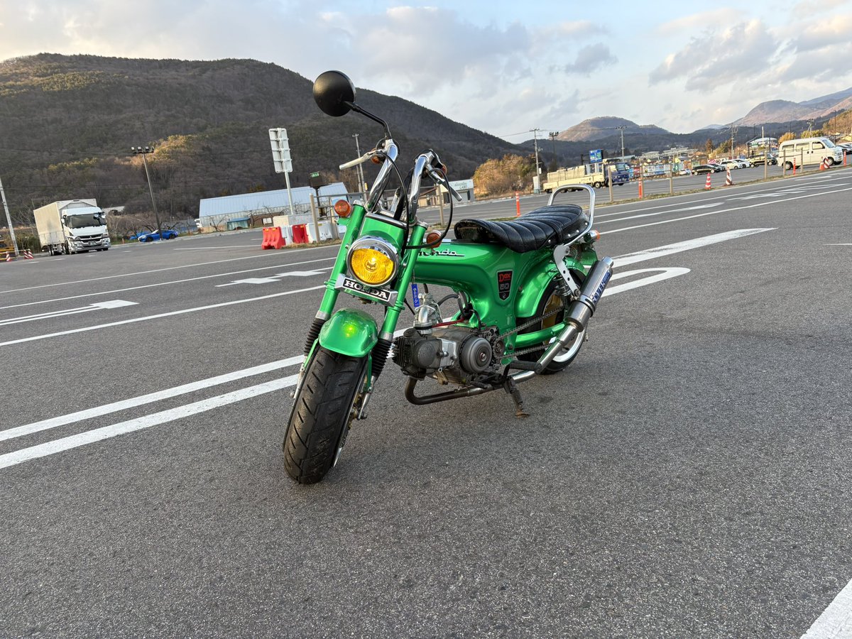 Aare7545's tweet photo. 2年の期間をかけて笑（放置してただけ）完成！
#ダックス　#DAX #ホンダ　#HONDA
#4mini #4ミニ https://t.co/q2n4MqMNPj