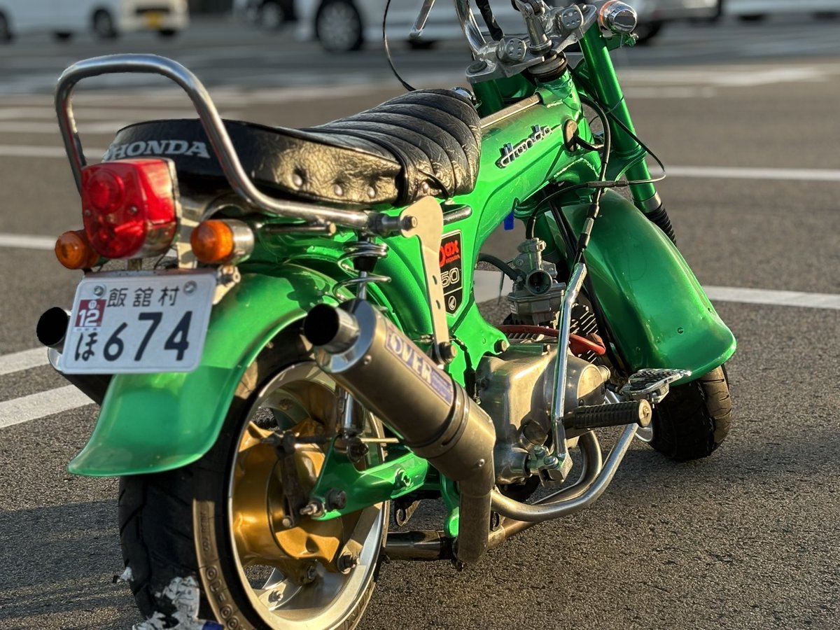 Aare7545's tweet photo. 2年の期間をかけて笑（放置してただけ）完成！
#ダックス　#DAX #ホンダ　#HONDA
#4mini #4ミニ https://t.co/q2n4MqMNPj