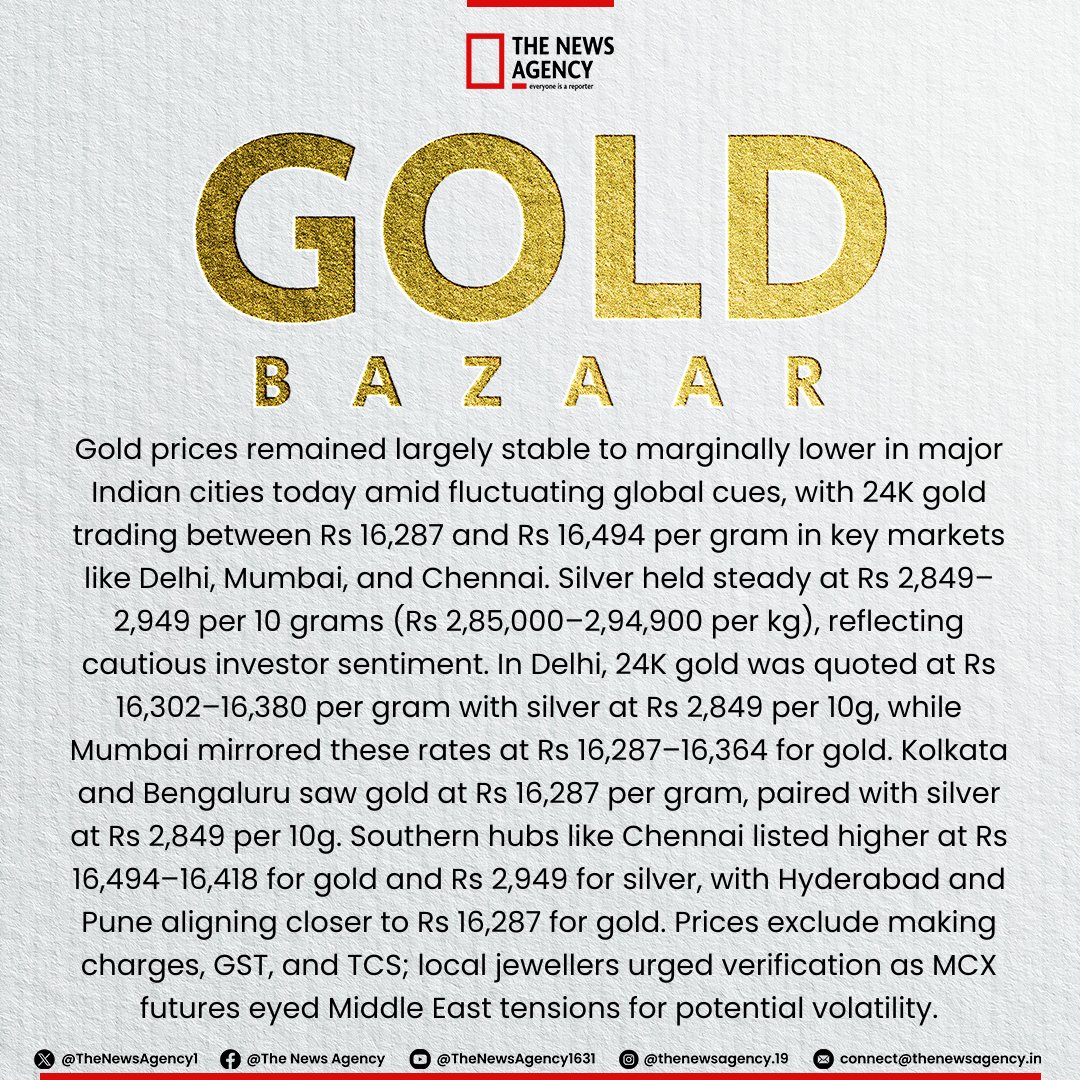 TheNewsAgency1's tweet photo. #GOLD #goldrate #goldprice #Silver #silverrate #Bullion #IranWar #dubaiattacks @RBI @FinMinIndia https://t.co/fTjjvcd0uV