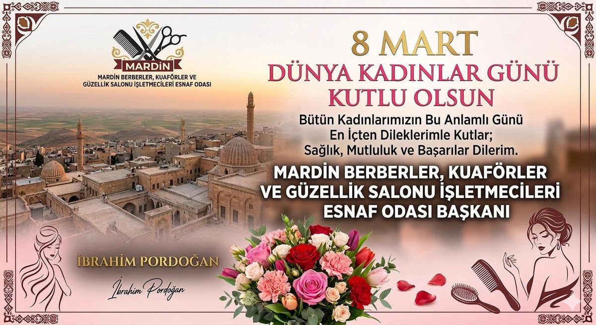ipordugan47's tweet photo. ✅ Emekleri, sevgi dolu yürekleri ve fedakârlıklarıyla dünyamızı daha yaşanabilir hale getiren tüm kadınların 8 Mart Dünya Kadınlar Günü’nü en içten dileklerimle tebrik ediyorum. #8MartDünyaKadınlarGünü https://t.co/XzsuuNtbeD
