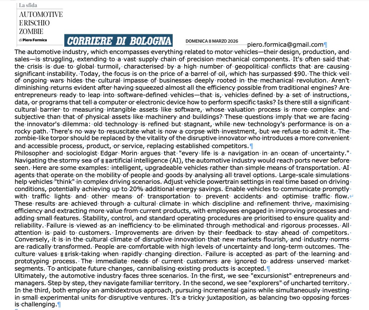 PIERO FORMICA tweet media