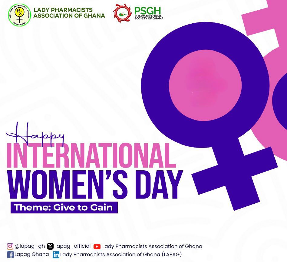 Lady Pharmacists Association of Ghana (LAPAG) tweet media