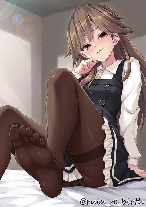 DoDo様()主催の合同誌に寄稿させていただいた荒潮ちゃんです