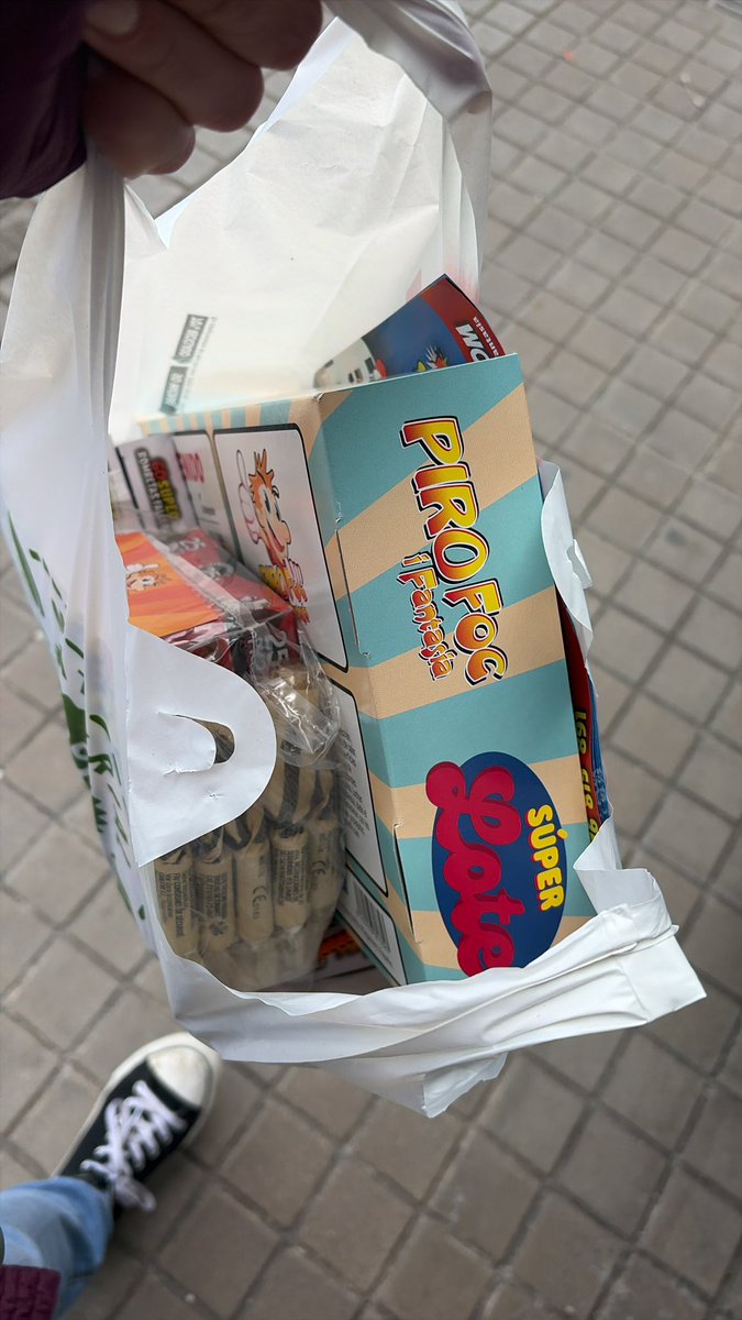 46 euros en petardos, que se administren porque no compro más