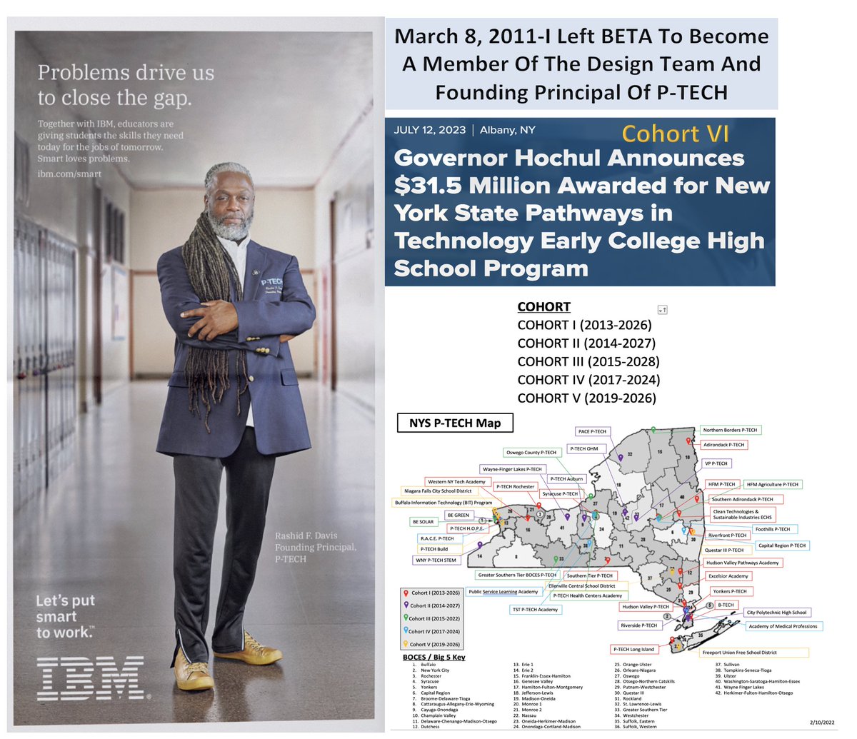 rashidfdavis's tweet image. #sunday #SundayMorning #DaylightSavingsTime #ptech #weareptech @PathwaysInTech @rashidfdavis Member of the Design Team and Founding P-TECH Principal @Morehouse Class of 1992 @MaroonTigers #NewYork #education #Innovation #STEM #STEMEducation #OTD #OnThisDay