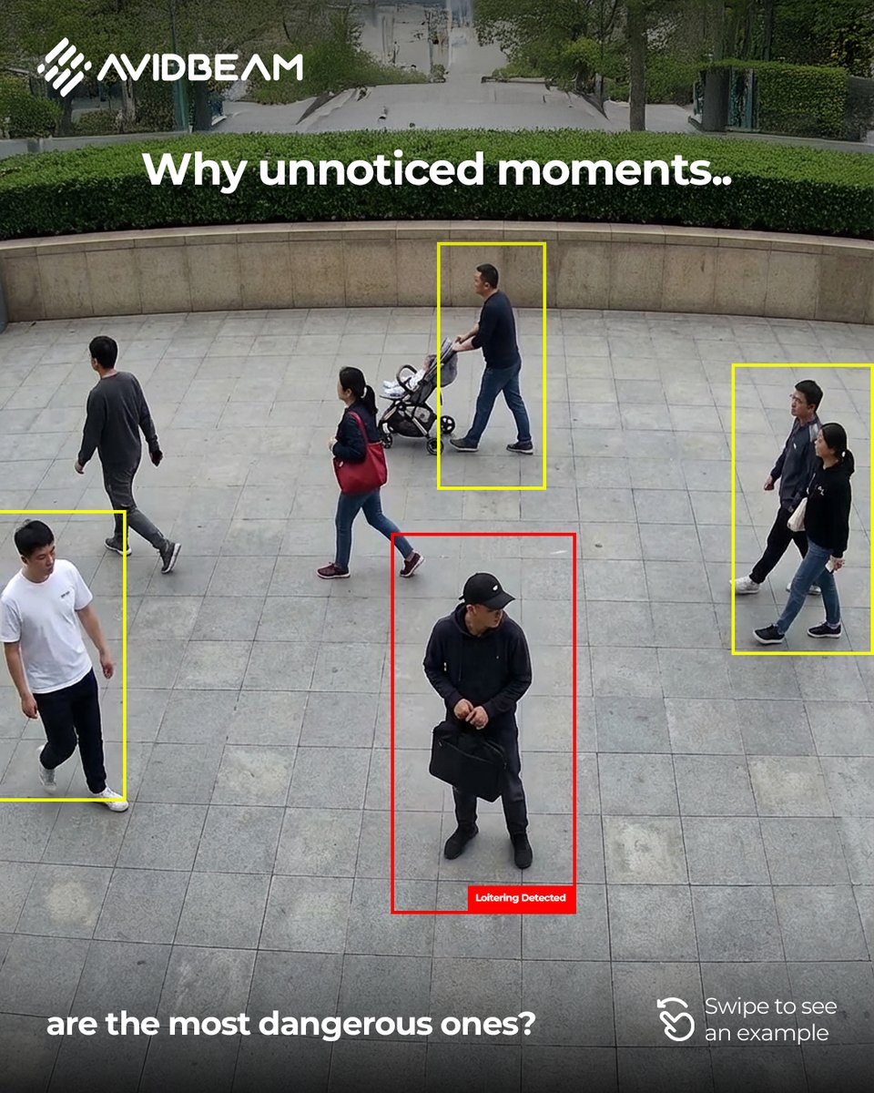 AvidBeam's tweet image. Can AI-powered cameras reveal incidents before they happen?

Preventing incidents shouldn’t rely on chance. AI now lets security teams detect threats before they escalate, in real time.

#AI #VideoAnalytics #SmartSecurity #AvidGuard #SecurityTechnology #AIforSecurity