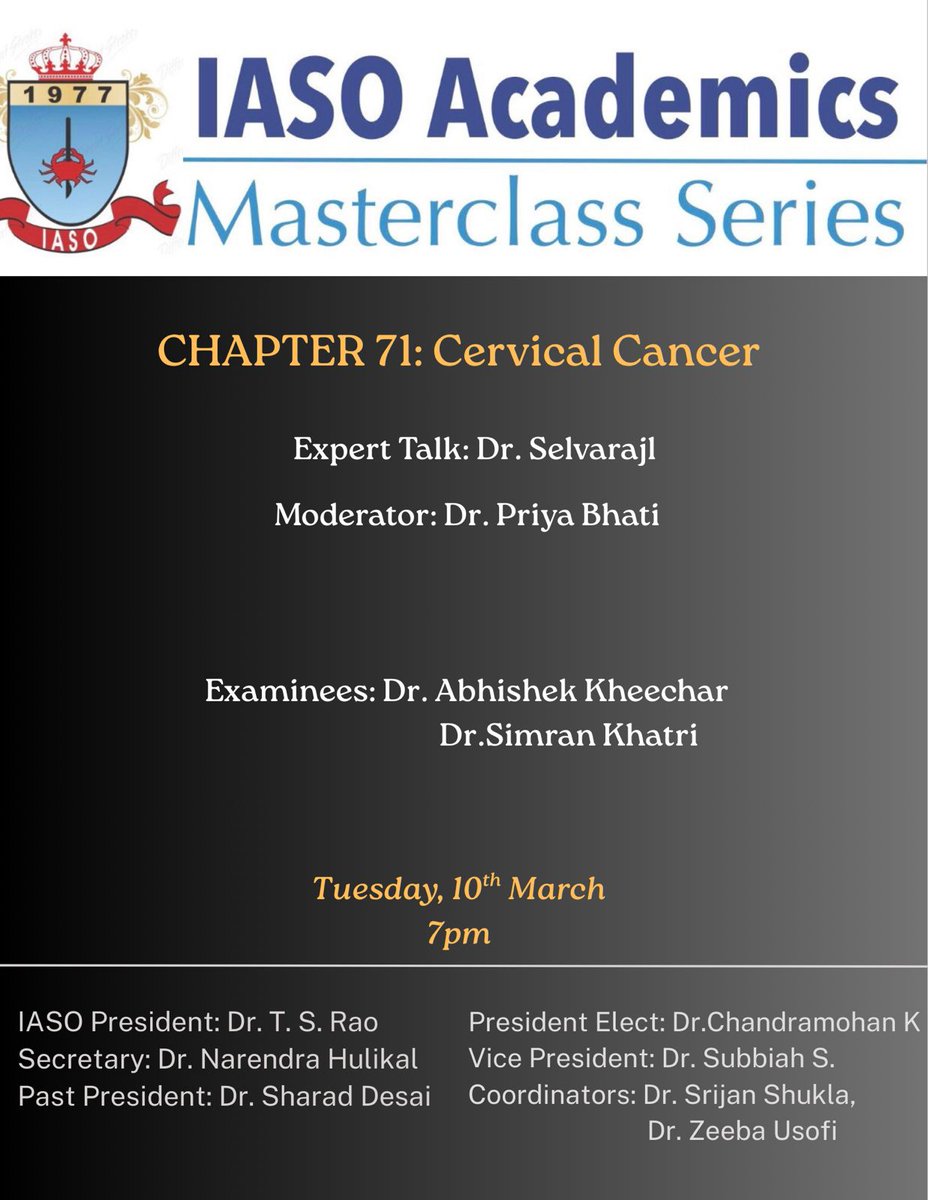 IASO Academics tweet media