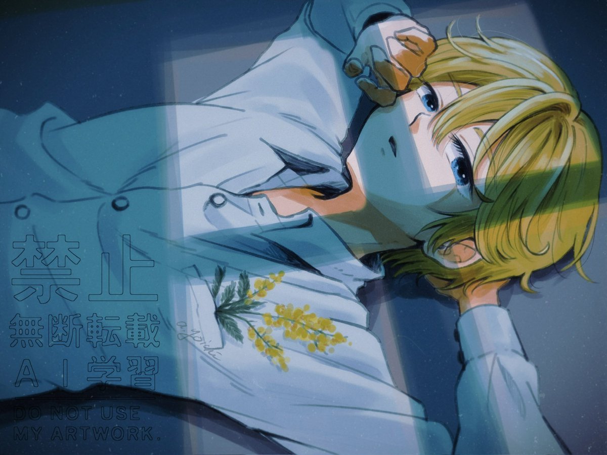 #創作 #oc #ミモザの日