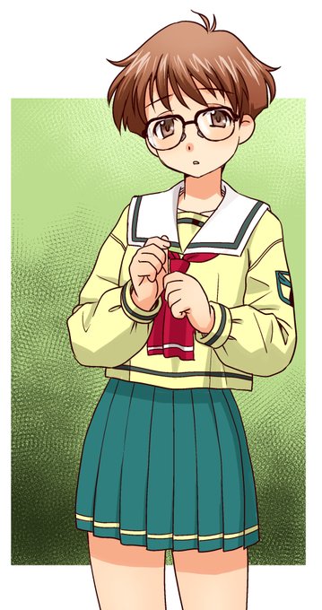 ちっと前に昔のエロゲギャルゲの話が流れていた時に思い出した、たぶんエロゲで最初に見たメガネキャラかもしんない、雫の藍原瑞穂。