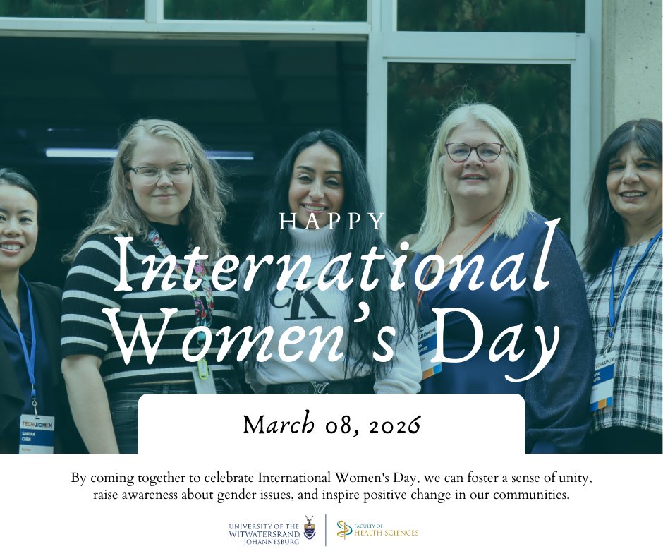 Happy International Women's Day
By coming together to celebrate International Women's Day, we can foster a sense of unity, raise awareness about gender issues, and inspire positive change in our communities.

#internationalwomensday #techwomen #WitsForGood #HealthForGood