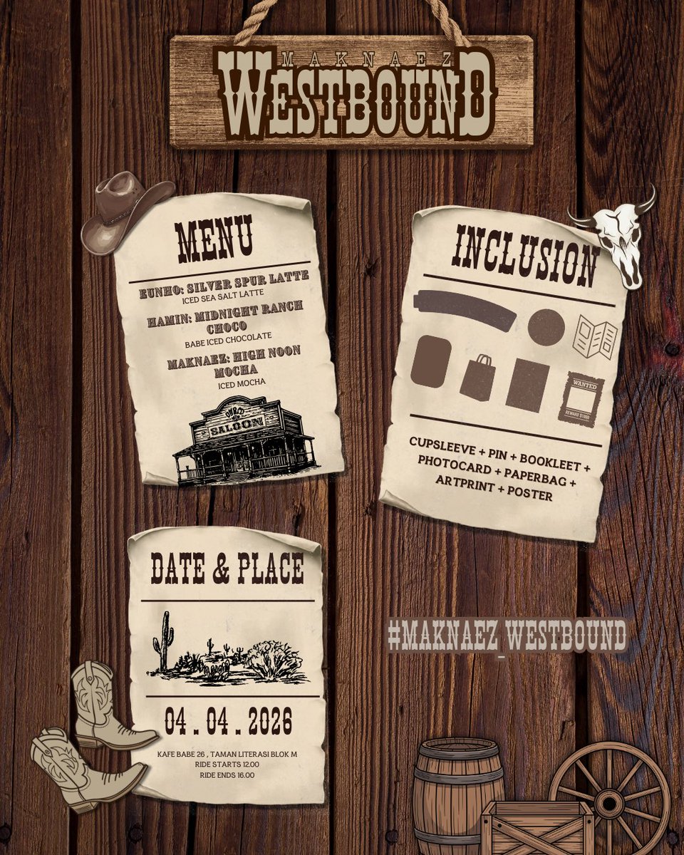 MAKNAEZ: WESTBOUND tweet media