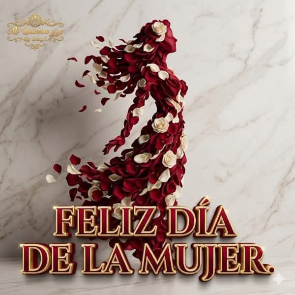 Feliz día a ustedes, mujeres, que hacen de cada sueño una realidad.