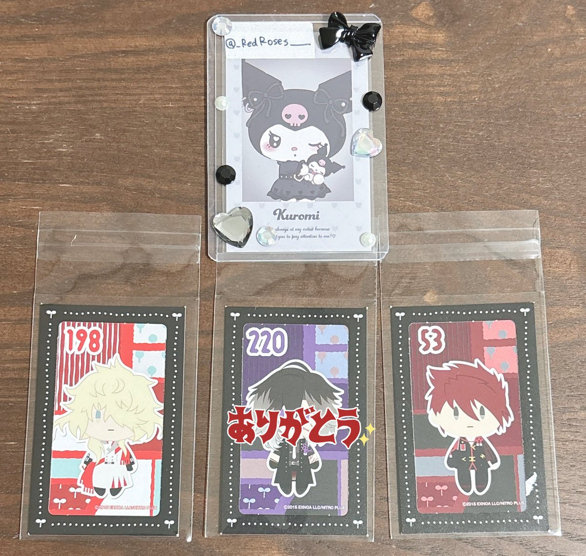 【交換】 刀剣乱舞 とうらぶ ぽちくじ フリューくじ 御伴散歩 くじ 半券 

譲→ 一文字則宗 大包平

求→ 静形薙刀 過去弾 大和守安定

各1ずつ求めております。
郵送交換希望です、お気軽にお声掛けください🙏