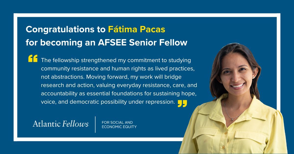 Atlantic Fellows for Social and Economic Equity tweet media