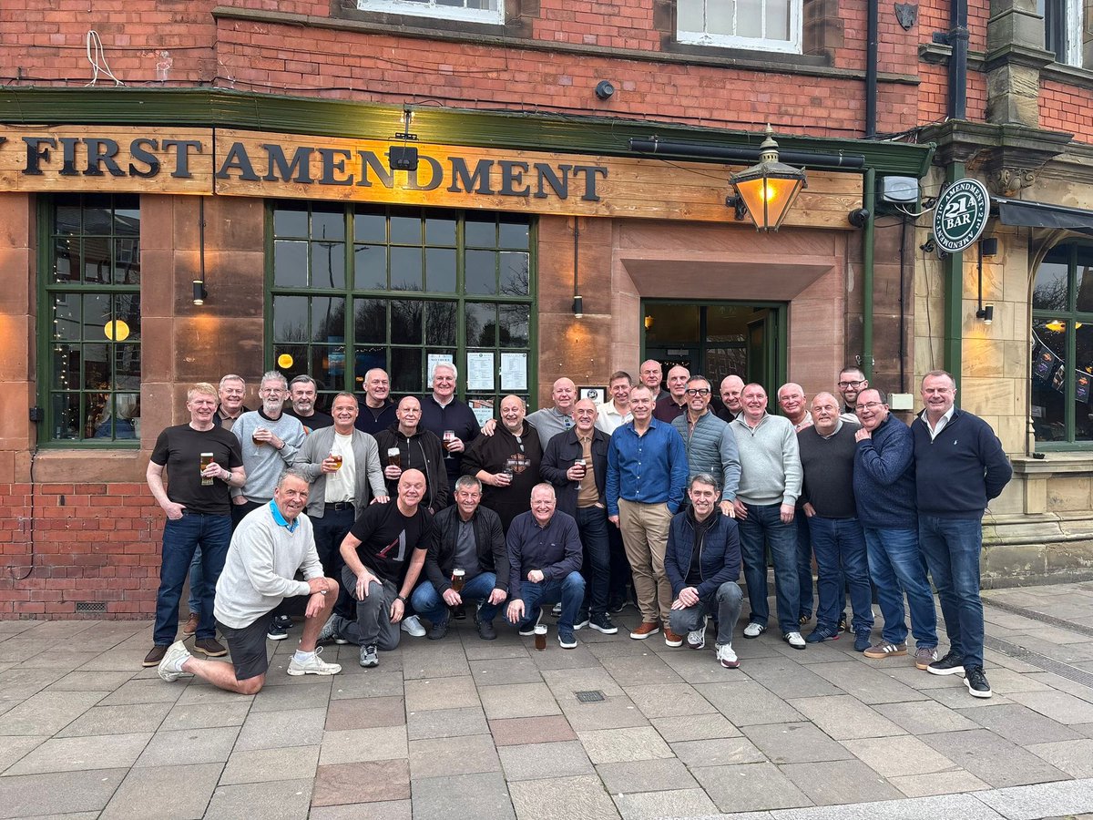 dingwallfc1's tweet photo. 40th Anniversary Team Photo of Dynamo Dingwall - wonderful day catching up &amp; fantastics memories &amp; stories - the banter was like it was only yesterday in the dressing room https://t.co/Ykv9PHDM4I