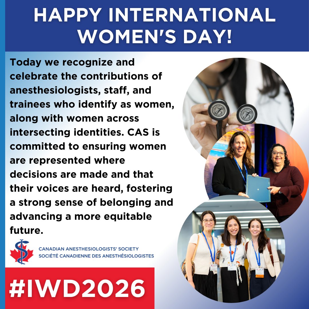 Canadian Anesthesiologists' Society tweet media