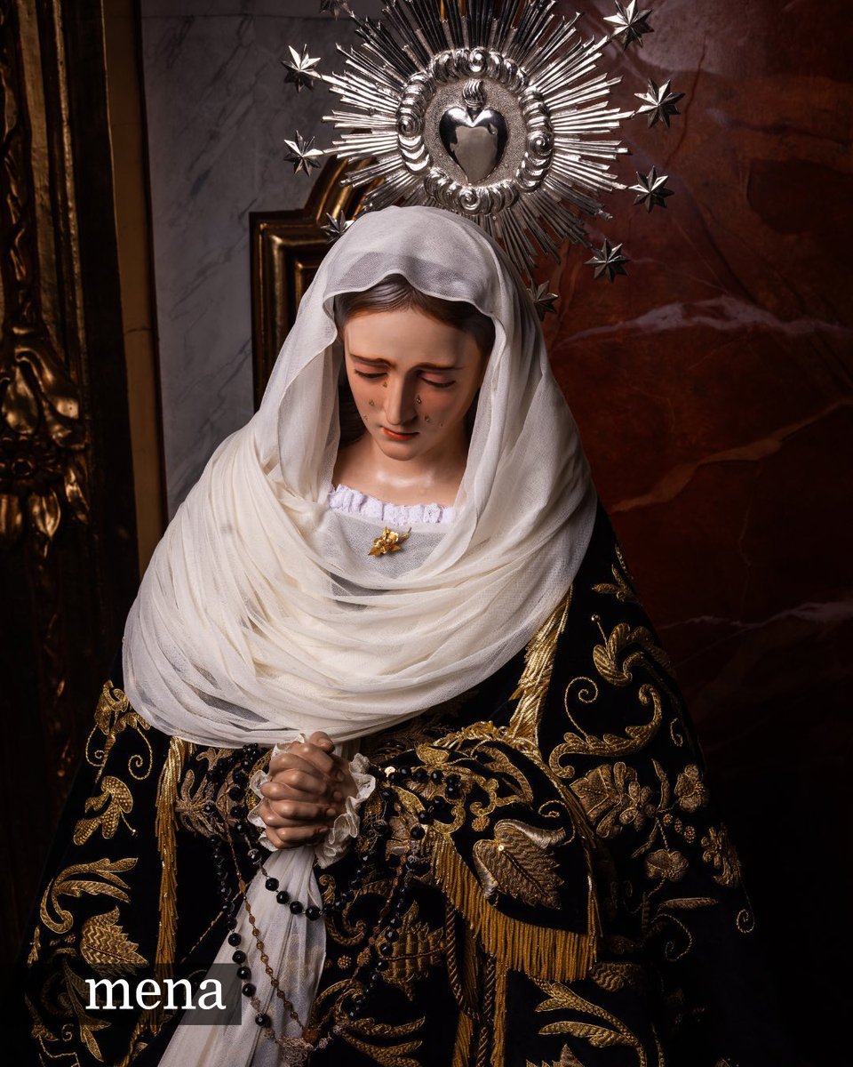 Recupero tweet: la Soledad de Mena es como la octava maravilla del mundo.

¡Qué barbaridad de Virgen y cómo le favorece esa vestimenta!