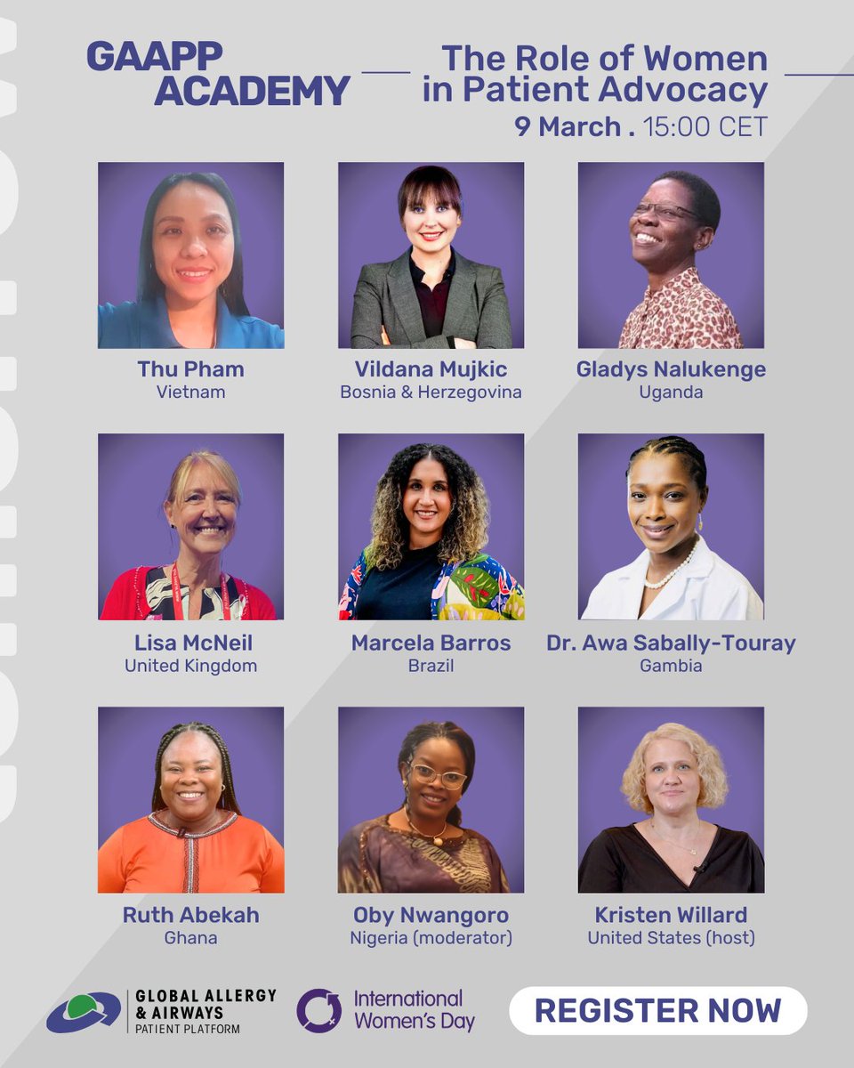 Global Allergy & Airways Patient Platform tweet media
