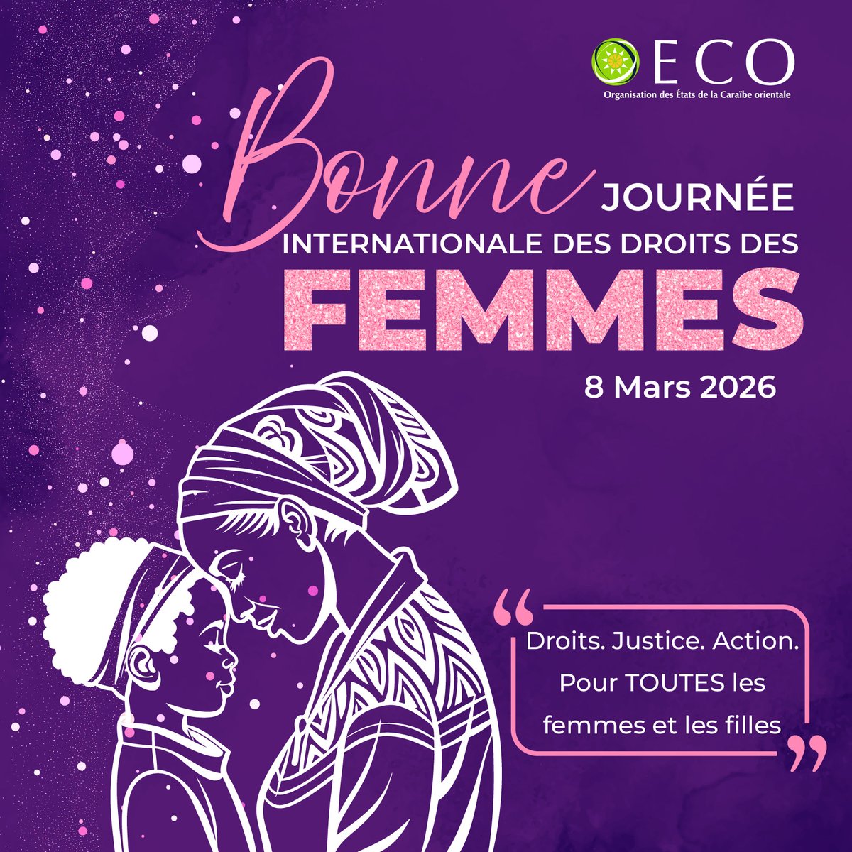 💫 Célébrons la force, la résilience et les progrès accomplis, et appelons à davantage d'actions en faveur de l'égalité des droits pour toutes les femmes et les filles dans l'#OECO.  
♀️Droits. Justice. Action. 
Notre politique sur l'égalité des sexes 👉 bit.ly/4lmGY5o