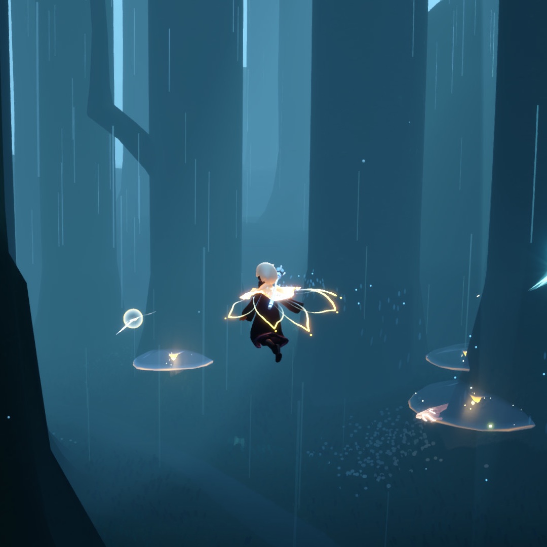 案内人さんのケープ、結構コーデ難しいけど白で統一するとビショップみたいですごく綺麗。それに浮遊が終わる瞬間ふわっと広がる時の稜線が美しくて何枚も写真撮っちゃう。時間かけて取ってよかった