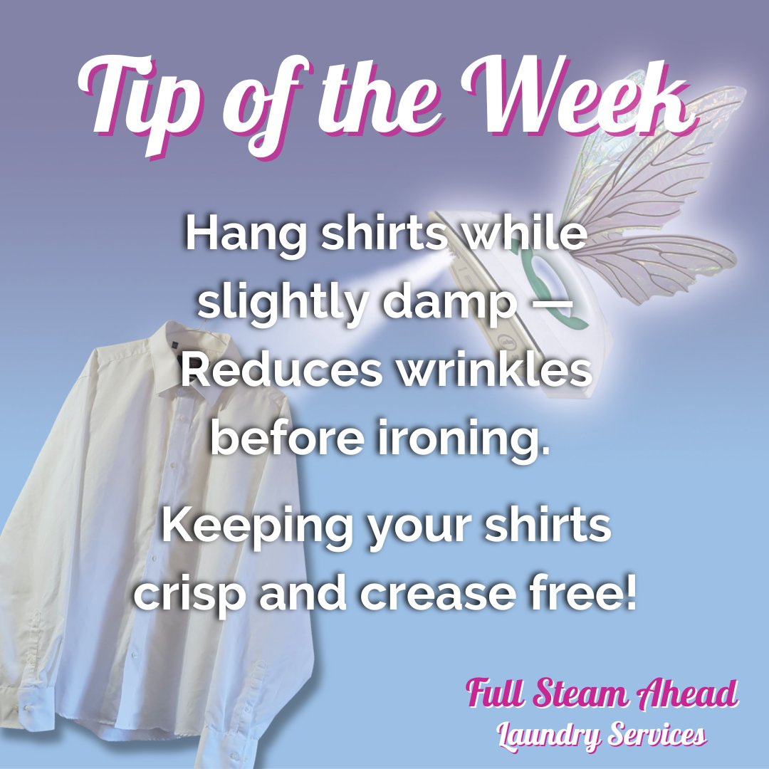 Here's our Tip of the week. ✨️

Did you know we can wash your items too? Meaning we can deal with all this for you 🤍

#ironingtips #laundryhacks #laundryhack #familyrun #creasefreeclothes