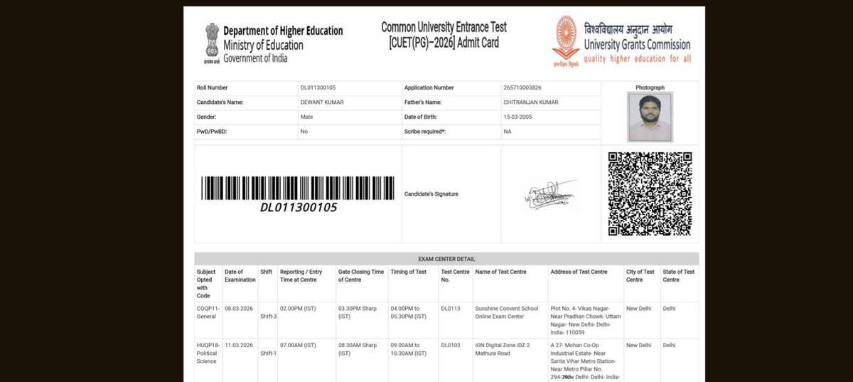 dewantk9's tweet photo. @DelhiPolice @dcpouter This is Dewant , today i come for my CUET PG exam 2026. I reached at centre almost 1.5 hrs before. Here the gaurd said that I can't enter inside because I wore a belt . Sir my pant is loose and I can't remove my belt. The office said to me go Naked for the exams. @NTA_Exams https://t.co/Gx3WqrriIJ