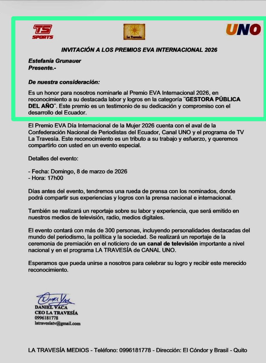 La vida siempre premia la constancia, la #disciplina y la entrega al #servicio. Para las #mujeres cuesta el doble sobresalir y más aún en la #política, por ello, recibo esta notificación con total satisfacción y qué mejor en #8m. 

Feliz #DíaDeLaMujer 💪🏻