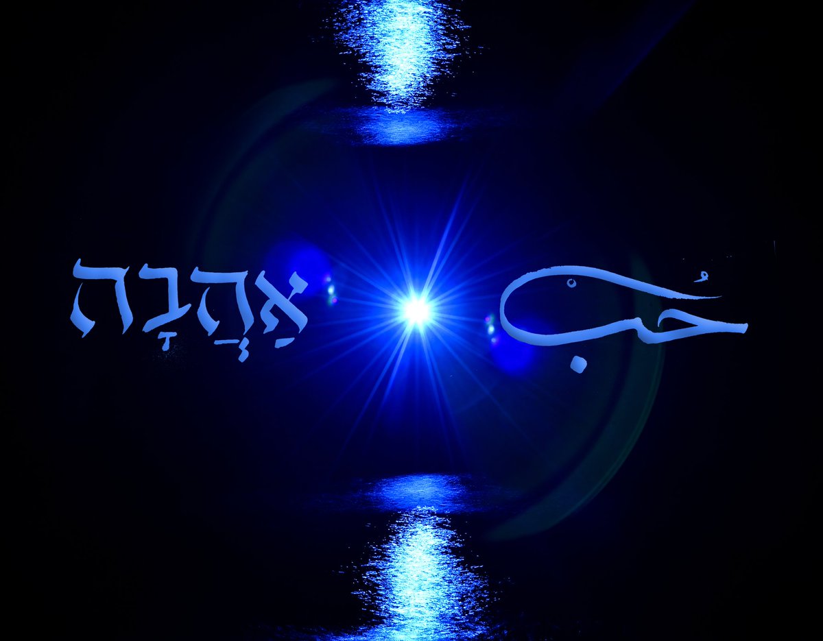 Artsforthevoid's tweet image. #blueart

Arabic and Hebrew Calligraphy for Love ...

Collab:  Me and my good friend @SketchLight_ray