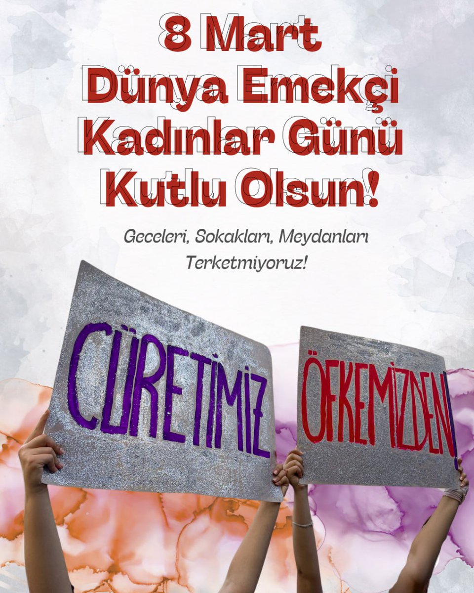perspektifitu's tweet photo. Geceleri, sokakları, meydanları terk etmiyoruz!

8 Mart Dünya Emekçi Kadınlar Günü kutlu olsun! https://t.co/dNo5zAFz5x
