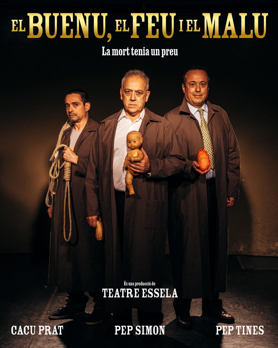 📢📢📢 ESTRENEM
El podeu veure:
- Dv 13 març, <a href="/latlantidavic/">L'Atlàntida Vic</a> (19:00 h i 22:00 h)
- Ds  14 març, <a href="/Teatrecirvianum/">Teatre Cirvianum</a> (18:00 h i 20:30 h)
- Ds  21 març, sala Dos de Gener d'Artés (20:00 h)
Algunes sessions amb entrades exhurides 😍
#teatre #Vic #Torelló #Osona #Artés #Bages #cultura
