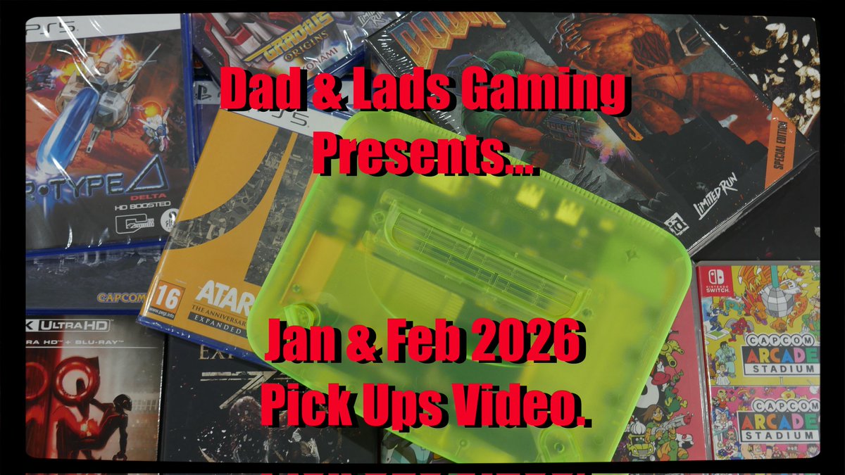dadladgaming's tweet image. Our new video....

Check it out;

youtu.be/uuZpW6zhjiw

#gamesroom #mancave #retrogaming #gamescollection #videogames #youtuber