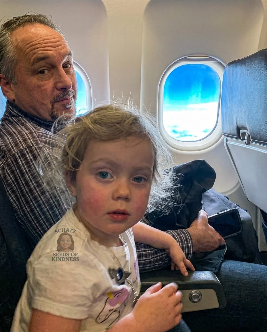 Mr_Husky1's tweet photo. Jessica Rudeen shared her living nightmare of a situation on a flight when her two children, a 4-month-old son and a toddler daughter, started crying and screaming. “I honestly thought we’d get kicked off the plane,” Rudeen said.

small act of kindness that impacted you in a significant way?

The moment her daughter started kicking and screaming how she wanted to get off the plane, a stranger approached them in a totally random act of kindness and offered a helping hand.

Todd, a Kansas resident, not only was helpful in dealing with the kids’ crying but also kept Jessica’s daughter, Caroline, busy and entertained throughout the flight. “By the end of the flight, he was Caroline’s best friend,” Rudeen explained and shared her pleasant disbelief of such good people existing.

Todd even shared a connecting flight with the family, and walked along with them to their next flight, telling Jessica that she reminded him of his wife, who once also experienced a similar act of kindness from a stranger on an airplane flight.

Credit - Dodi Zaku