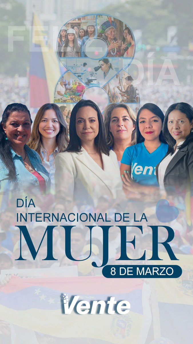 ¡Hoy, Día Internacional de la Mujer, rindo homenaje a las valientes guerreras de Venezuela!  

Mujeres de acero que han enfrentado represión, exilio y pérdida con un coraje inquebrantable. Desde las calles de Caracas hasta los rincones del mundo, su sacrificio ilumina el camino