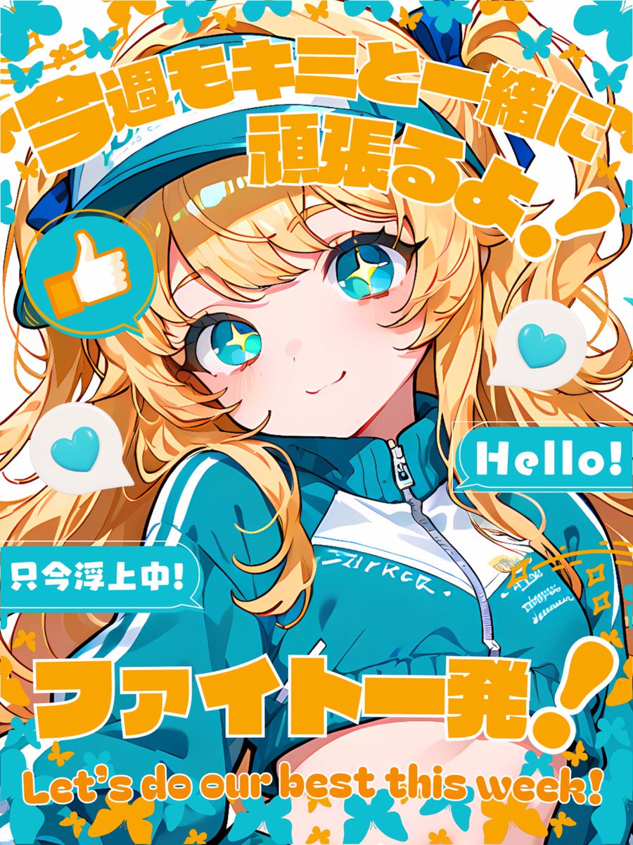 Oo0u0pO's tweet photo. ✨💫週の始まりや月曜日に使える🌟おはよう素材💫✨
 
『今週もキミといっしょに頑張るよ 〰︎︎ 🙌🏻🥹.°』
ファイト一発❣️  #フリー素材 です🫶🏻✨🫧

⚠️いいね🩷とリポスト🔄で使用OK 🌟

#Vtuber素材 #おはようVtuber素材
#Vライバー素材 #むにフリー素材

⇣ パターン9色🩵リプ欄へ୨🌟୧ https://t.co/SDlkvN95H8