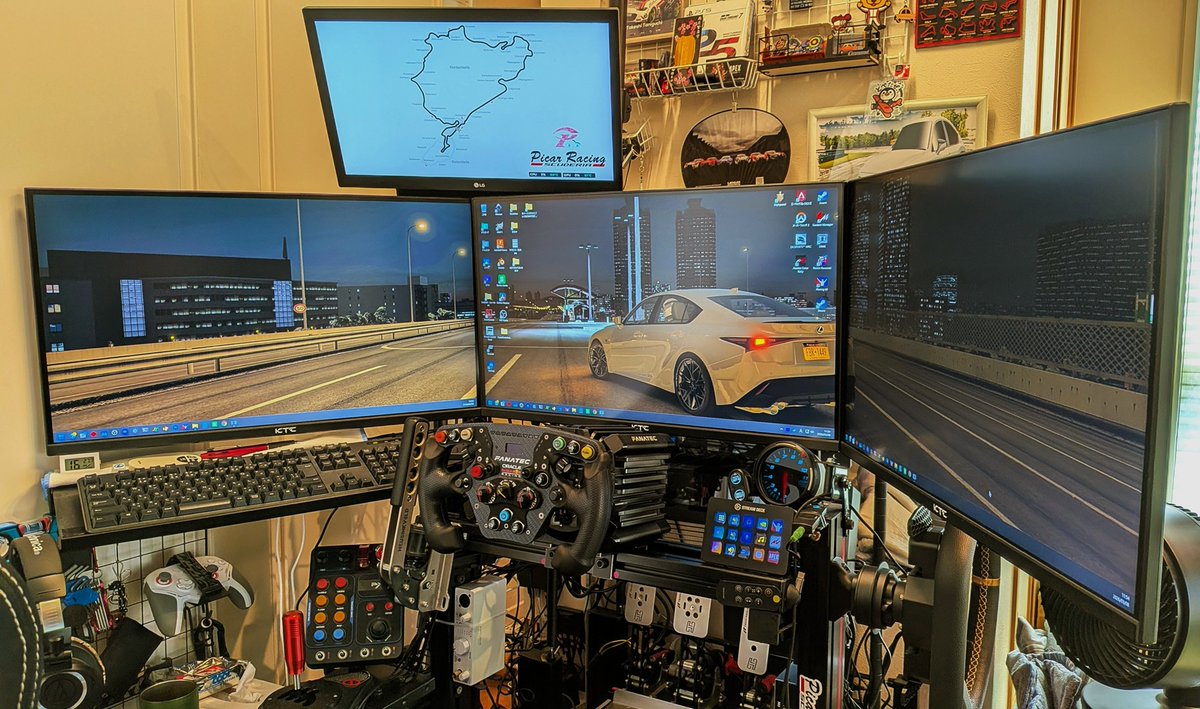 tanipochi3's tweet image. #Simulator #wSports #Race
#Cockpit #ハンコン
#筐体 #コックピット
#Sheet #シート

2026/03/08時点の環境です。

FANATEC
  ClubSport DD (12Nm)
  ClubSport Steering Wheel Formula Red Bull 2024
  Podium Wheel Rim R300 (CSL Universal Hub V2)
  CSL Steering Wheel P1
↓↓続く↓↓