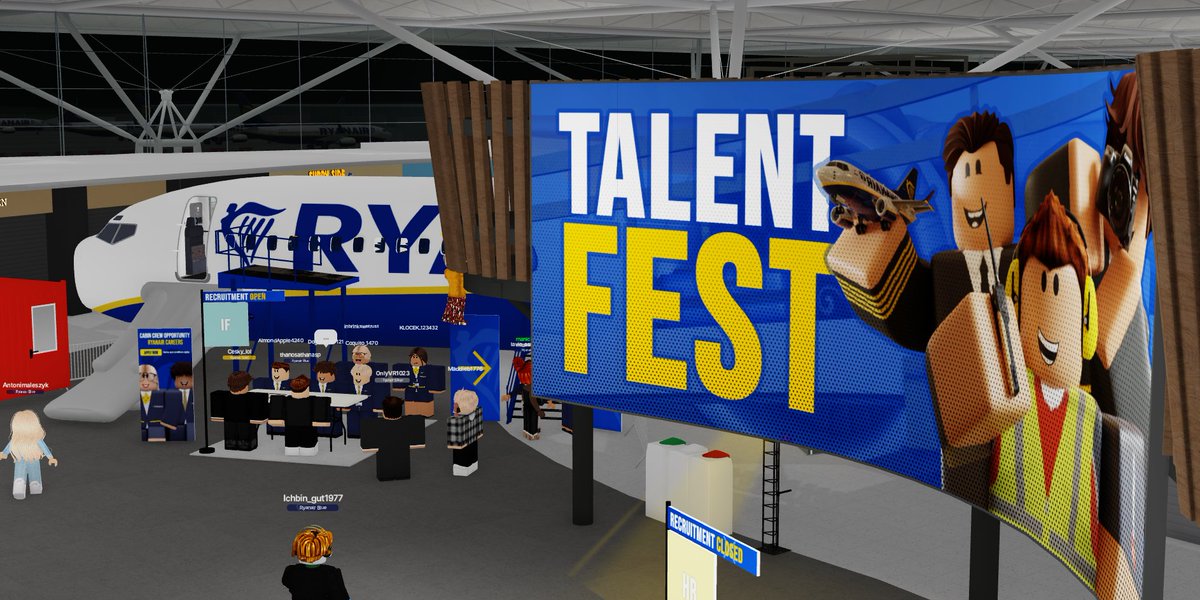 ROBLOX Ryanair tweet media