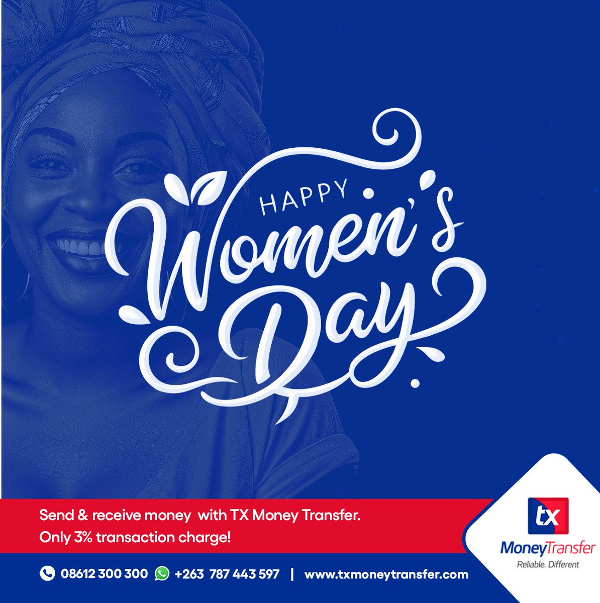 To the women who move with purpose and make things happen every single day: your drive is the spark that lights the way.

Happy Women’s Day

#TXMoneyTransfer #Different #Reliable #IWD2026
