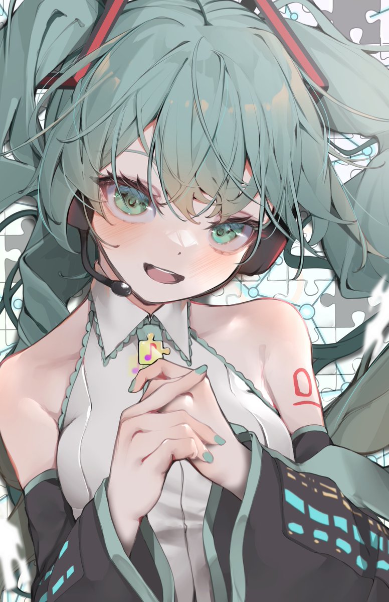 #3月9日は初音ミクの日 
過去絵をちょっと加筆 