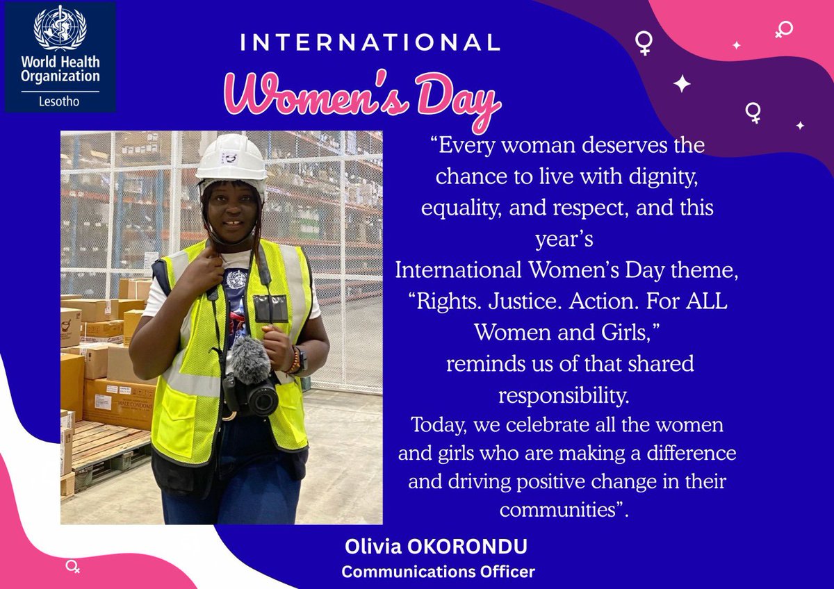 WHO Lesotho tweet media