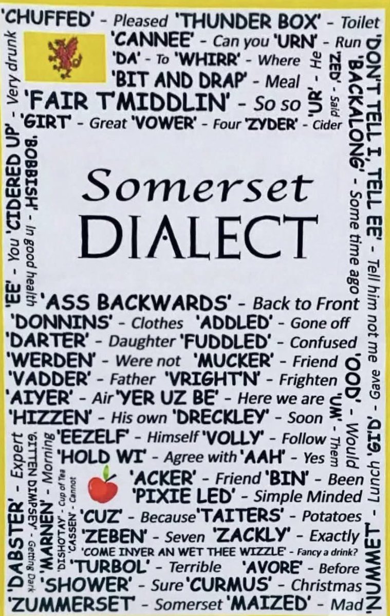 If you ever come to Somerset, this is what we mean…