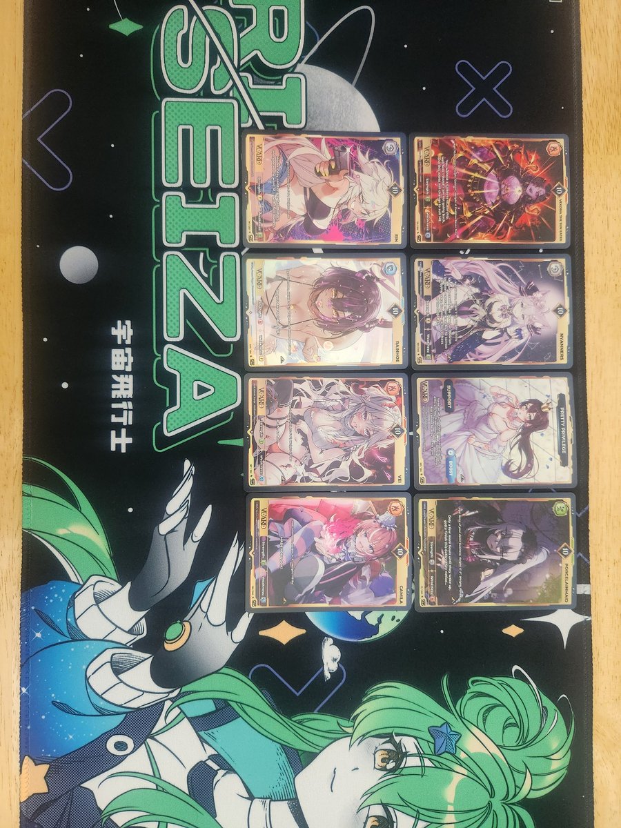 The best pulls from my Awakened Worlds #VCardTCG box! I will be posting a display of each one seperately on my insta!