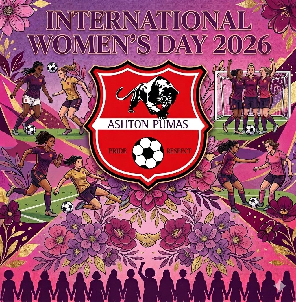 Pumasgfc's tweet image. Happy #InternationalWomensDay

Today we celebrate the incredible women and girls within our football club both on and off the field! ⚽👏 💖

Our club continues to keep pushing to #BreakTheBias for women and girls in football ⚽

#IWD2026⚽👏 💖